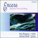 Encore Pieces For Violin & Piano
