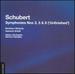 Schubert: Symphonies Nos. 3, 5, & 8 ('Unfinished')