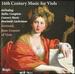 16th Century Music for Viols