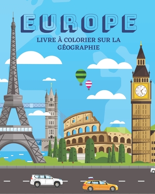 Europe Livre De Coloriage De G Ographie Pour Les Enfants D Ge