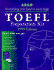 Everything You Need to Score High on the Toefl 1999: Kit (Master the Toefl)