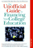 The Unofficial Guide to Financing a College Education