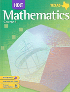 Texas Holt Mathematics, Course 3