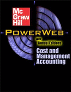 Introduction to Managerial Accounting: WITH Topic Tackler, Net Tutor, On-Line Learning Center and PowerWeb