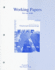 Fundamentals of Financial Accounting: Working Papers