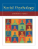 Social Psychology: with PowerWeb