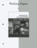 Working Papers to Accompany Financial Accounting