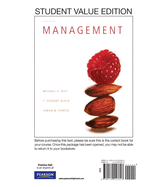 Management, Student Value Edition