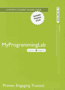 Myprogramminglab with Pearson Etext -- Access Card -- For Starting Out with Python