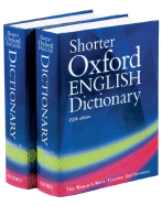 Shorter Oxford English Dictionary, 2 Volumes