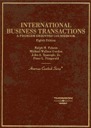 International Business Transactions: A Problem-Oriented Coursebook