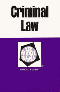 Criminal Law in a Nutshell