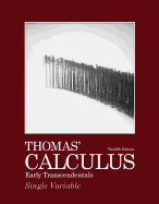 Thomas' Calculus Early Transcendentals: Single Variable