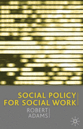 Social policy for social work
