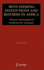 Rent-Seeking, Institutions and Reforms in Africa: Theory and Empirical Evidence for Tanzania