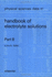 Handbook of Electrolyte Solutions Parts A and B