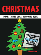 little christmas stained glass coloring book