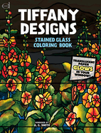 tiffany designs stained glass coloring book