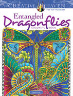 creative haven entangled dragonflies coloring book