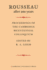 Rousseau After 200 Years: Proceedings of the Cambridge Bicentennial Colloquium