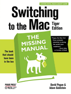 Switching to the Mac: The Missing Manual