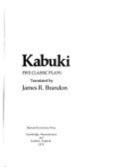 Kabuki: Five Classic Plays