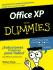 Office Xp Para Dummies, Spanish Edition