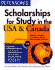 Scholarships for Study in the USA 2000