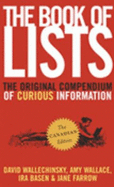 The Book of Lists: The Original Compendium of Curious Information