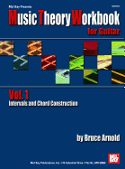 music theory workbook for guitar 1 intervals and chord construction
