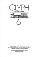 Glyph 6: Textual Studies