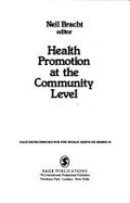 Health Promotion at the Community Level: New Advances