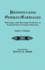 Pennsylvania German Marriages: Index Volume