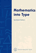 ISBN 9780821819616 product image for mathematics into type | upcitemdb.com