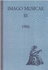 Imago Musicae, Volume III