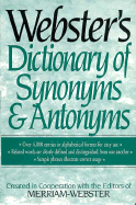 websters dictionary of synonyms and antonyms