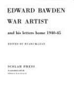 War Artist and Letters Home, 1940-45