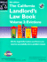 The California Landlord's Law Book: Evictions