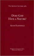 Does God have a nature?
