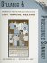 Annual Meeting Syllabus 2007