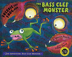 Freddie The Frog And The Bass Clef Monster Icon