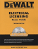 Dewalt Electrical Licensing Exam Guide