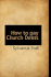 How to Pay Church Debts