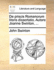 de Priscis Romanorum Literis Dissertatio. Autore Joanne Swinton, ...