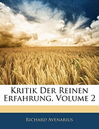 Kritik Der Reinen Erfahrung, Volume 2