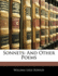 Sonnets: And Other Poems