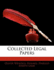 Collected Legal Papers