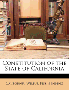 Constitution of the State of California