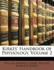 Kirkes' Handbook of Physiology, Volume 2
