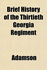 Brief History of the Thirtieth Georgia Regiment
